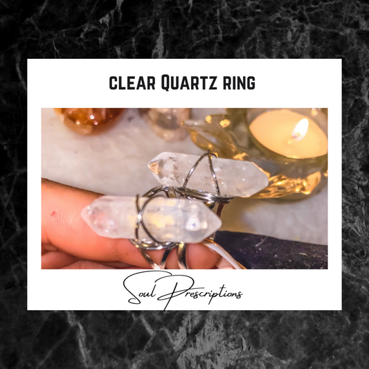 Clear Quartz Ring