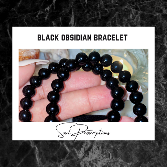 Black Obsidian Bracelet